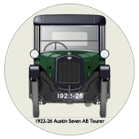 Austin Seven AB Tourer 1922-26 Coaster 4